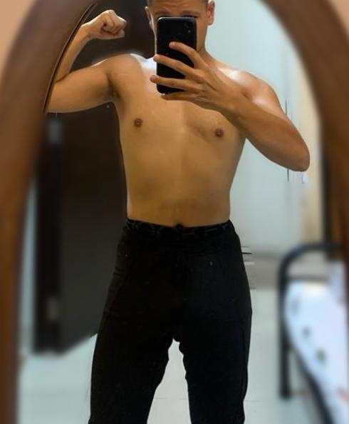 Same client after a full lifestyle transformation.